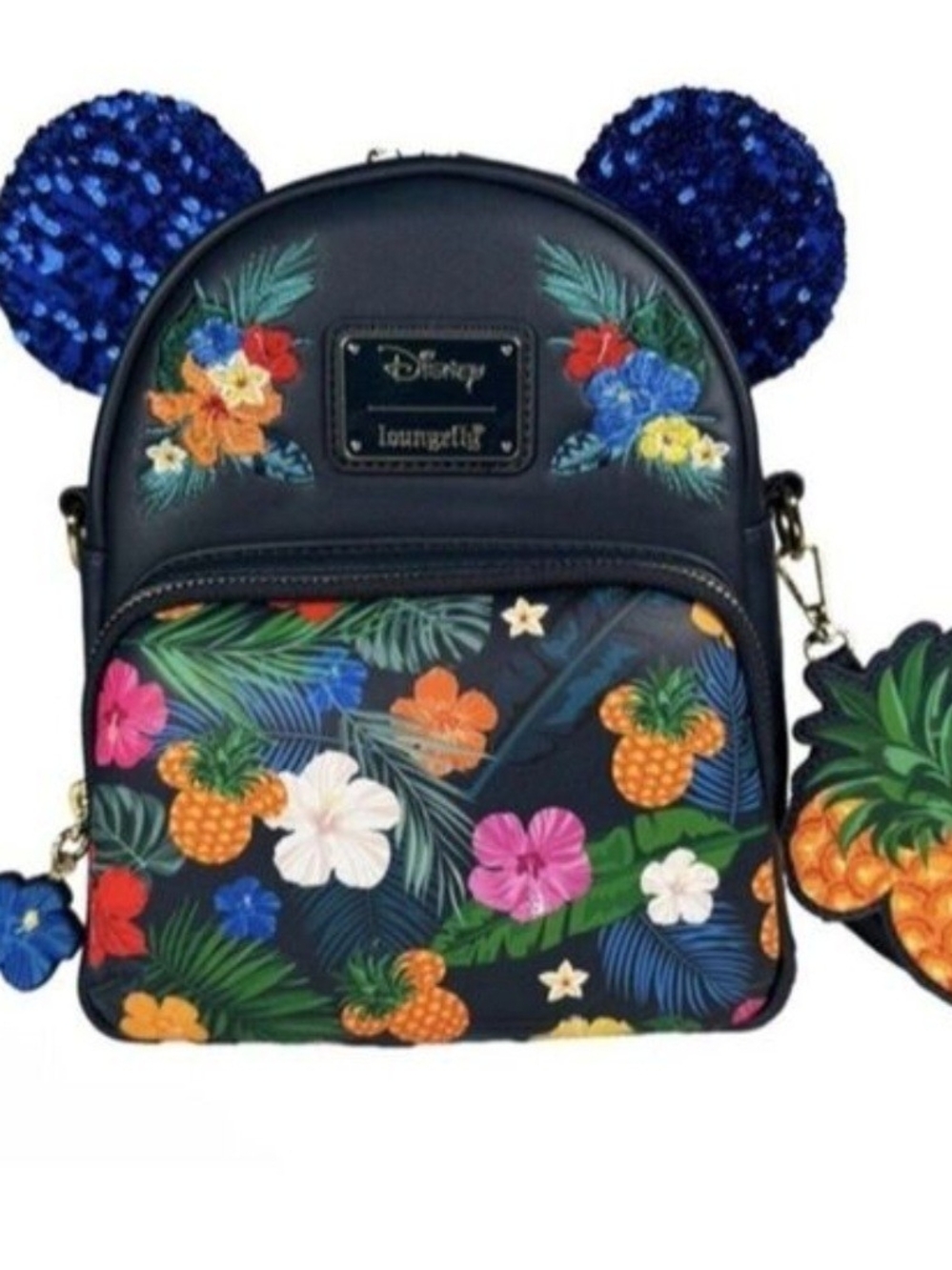 Loungefly Disney Tropical Convertible Backpack - NWT